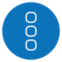 Menu dots icon
