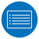 Menu list button 2 icon