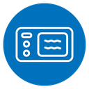 Microwave oven icon