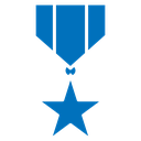 Military medal icon