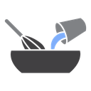 Mixing ingredients icon