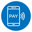 Mobile payment Color Filled icon