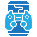 Mobile phone game icon