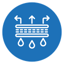 Moisture wicking icon