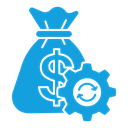 Money processes icon