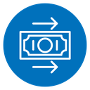 Money transfer icon