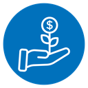 Money tree icon