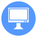 Monitor Power Buttons Color Filled icon