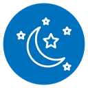 Moon stars icon