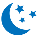 Moon stars icon