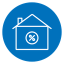 Mortgage rate icon