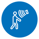 Motion sensor 2 icon