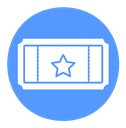 Movie ticket icon