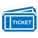 Movie ticket icon