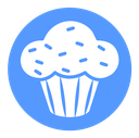 Muffin Color Filled icon