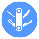 Multi-Blade Swiss Knife Color Filled icon