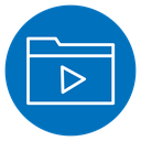 Multimedia files icon