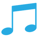 Music note icon