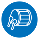 Muslim drum icon