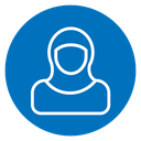 Muslim women icon