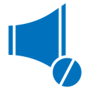 Mute sound icon