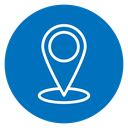 Navigation pin icon