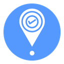 Navigation pin icon