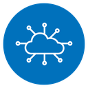 Network cloud 2 icon