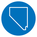Nevada map icon
