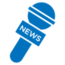 News microphone icon