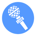 News microphone Color Filled icon