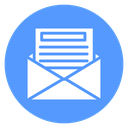 Newsletter Open Envelope icon