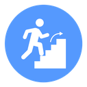 Next steps Color Filled icon