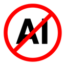 No ai sign icon