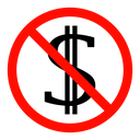 No dollar sign icon