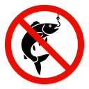 No fishing icon