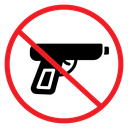 No gun icon