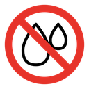 No leakage sign icon