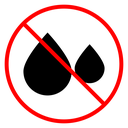 No leakage sign icon