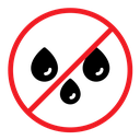 No leakage sign icon