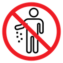 No Littering Sign icon