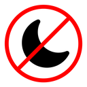 No moon icon