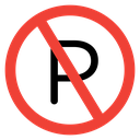 No Parking Sign icon