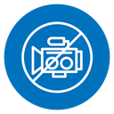 No recording icon