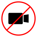 No recording icon
