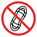 No Slippers Sign icon