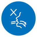 No swallowing icon