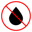 No wet icon