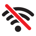 No wifi set icon