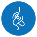 Nose pain icon